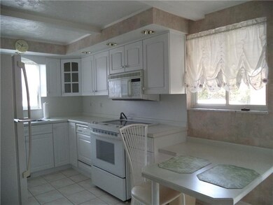 Updated bright kitchen with as is appliances