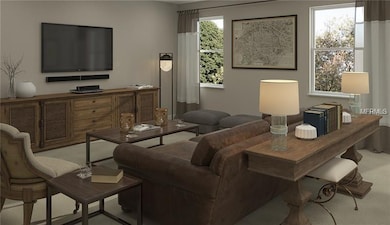 Living Room - image of furnished model