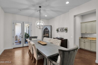 Dining Room with Wet Bar