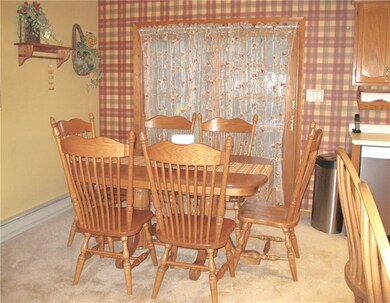 DINING ROOM OPENS TO THE KITCHEN