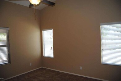 Master Bedroom Overlooking Pool!