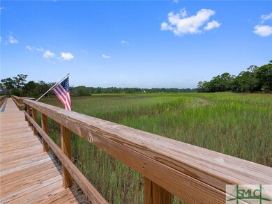 Newly built walkway to the dock.  Lovely observati