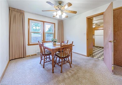 3rd bedroom is being used as a dining room