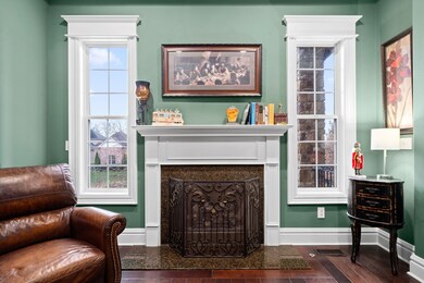 Custom fireplace perfect for those cold winters nights! 