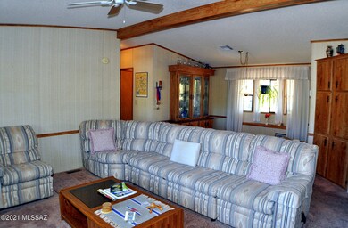 Living room & dining area