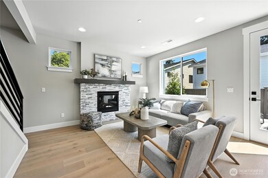 Photos of sold home on Lot 8