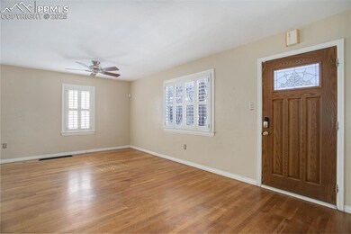 Entry way to living room