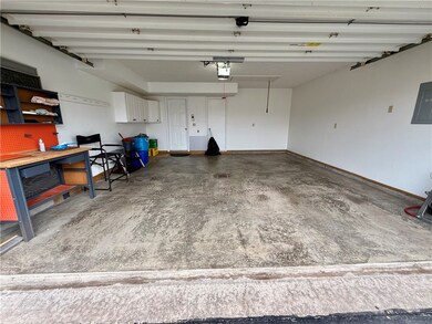 Entering through garage