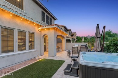 Outdoor Spa & East views