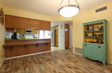 View of Dining/Kitchen - New Flooring