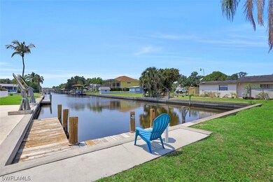 Dock view looking down canal towards the west