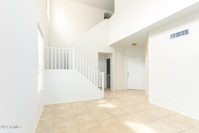 Looking at Front Door from Living Rm