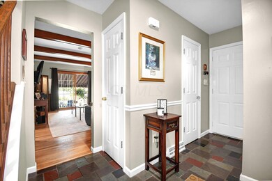 ORIGINAL SLATE IN THE ENTRYWAY