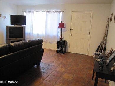 Living room & front door