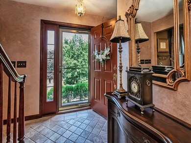 Entry with beautiful tiled flooring