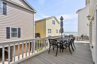 Deck featuring a water view and cooling unit