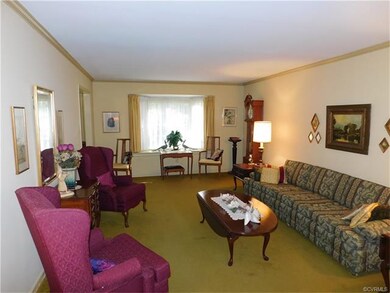 Living Room - Hardwood Under Carpet