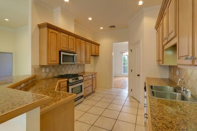Smart granite countertops, lots of recessed lighti