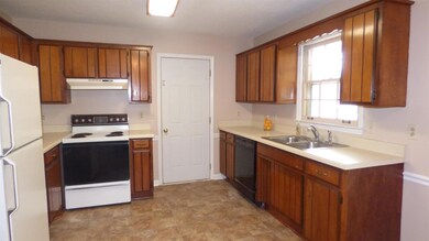 Kitchen has all appliances