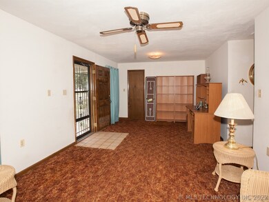 One of two living areas.