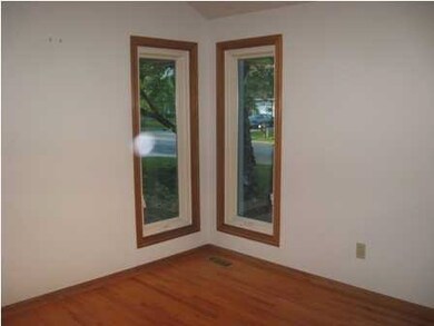 Eating Space in kitchen with wood floor