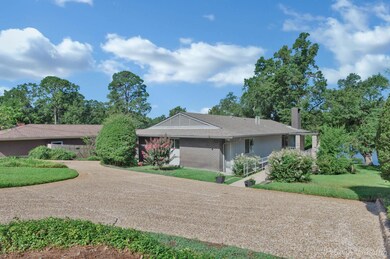 Cross Lake home.  View from the street