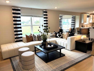 Family Room - Picture of Model Home