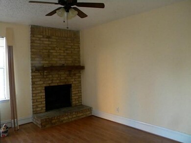 Fireplace in the Living Area