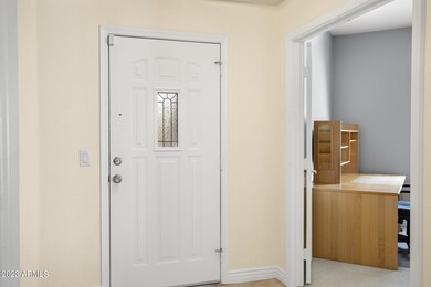 2nd bedroom on left as you enter