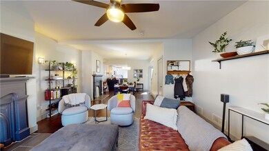 Living room looking toward Dining room