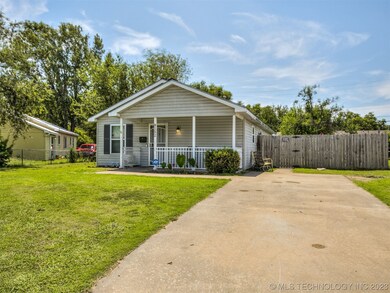 Front w/driveway (room for garage)