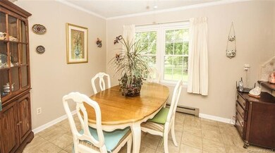 Dining area of kitchen