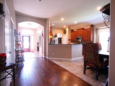 Entry way with Kitchen