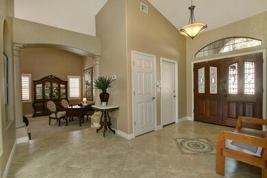 Foyer and Living Room