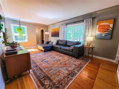 Light filled living room