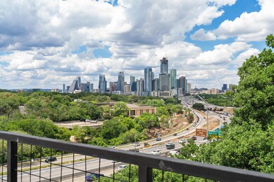 View of city skyline