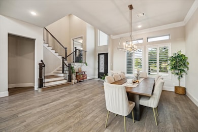 Once inside, this home radiates beauty and sophist