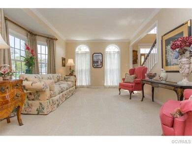 Formal LR with Bay Window and Crown Molding