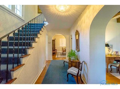 Arched opening from Center Hall
