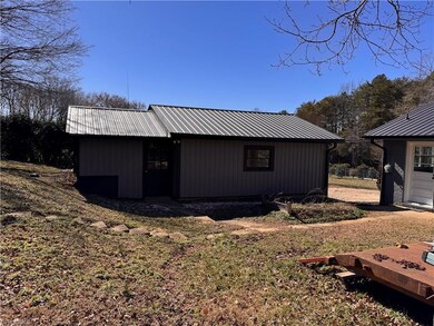Carport and back building