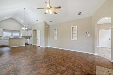 Open floor plan is great for entertaining!