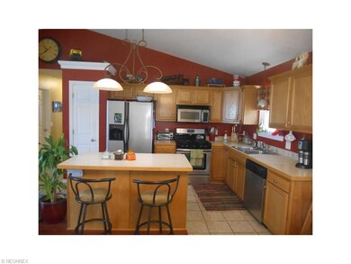 Kitchen with Island and Pantry