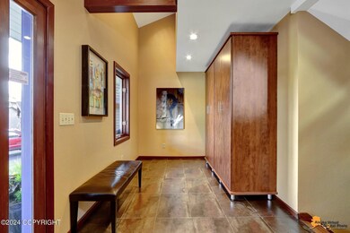 Entry w/Italian porcelain floors