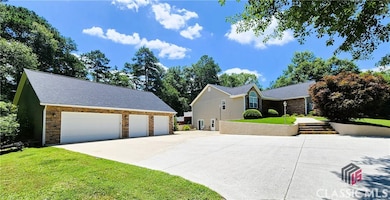 4-Car Garage with office and additional room for s