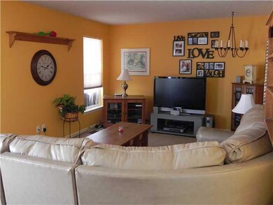 Family Room. The kitchen is open to the family roo