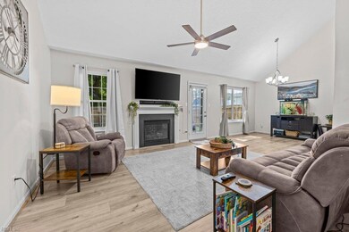 Stunning vaulted ceilings
