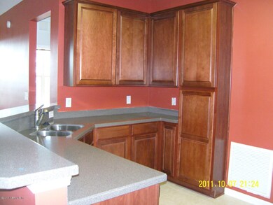 Sleek solid surface counters