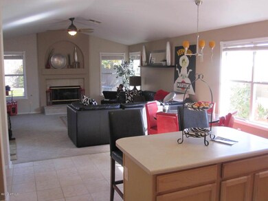 Kitchen open to Great Room