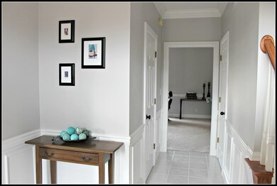 Light and Bright Foyer with Tile