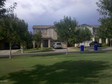 Grass area in front